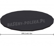 Basen ogrodowy stelażowy 610 x 132 cm 12w1 Bestway 56883 kamień