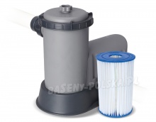 Basen ogrodowy stelażowy 640 x 274 x 132 cm 12w1 Bestway 5611Z