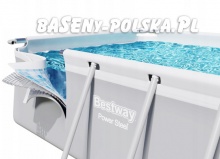 Basen ogrodowy stelażowy 671 x 366 x 132 cm 12w1 Bestway 56470