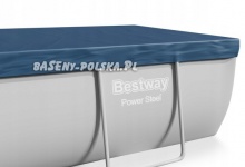 Basen ogrodowy stelażowy 671 x 366 x 132 cm 12w1 Bestway 56470