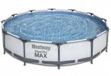 Basen ogrodowy stelażowy Bestway 366 x 76 cm 9w1 z pompą 56416
