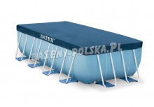 Basen ogrodowy stelażowy PRISM 488 x 244 x 107 cm 6w1 INTEX