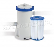 Basen ogrodowy stelażowy Rattan 427 x 107 x cm 6w1 Bestway