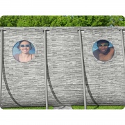 Basen ogrodowy z oknami owalny 56716N 549 x 274 x 122 cm Bestway