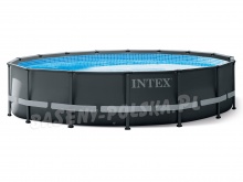 Basen okrągły 488 x 122 cm INTEX 26326 stelażowy 17w1 Ultra XTR Frame