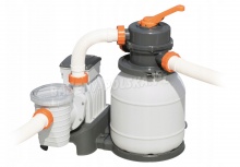 Basen prostokątny 640 x 274 x 122 cm stelażowy 5612B Bestway szary