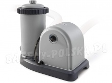 Basen stelażowy 549 x 122 cm 12w1 Intex 26744 grafitowy z pompą filtrem