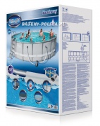 Basen stelażowy okrągły 549 x 132 cm 7w1 Bestway 56427