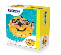 Dmuchana wyspa materac 2-osobowy Buźka 188 cm Bestway 43139