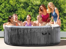 Dmuchane SPA 6 osób jacuzzi INTEX 28442 jacuzzi 140 dysz 216 x 71 cm