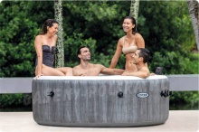 Dmuchane SPA INTEX 28440 jacuzzi 196 x 71 cm zagłówki uchwyty VIP