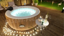 Dmuchane SPA Jacuzzi z hydromasażem 196 x 71 cm INTEX 28426 4-osobowe