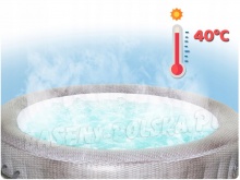 Dmuchane SPA jacuzzi 120 dysz AirJet Cancun 180x66 cm Lay-Z Spa 60003 Bestway