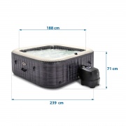 Dmuchane SPA jacuzzi z hydromasażem 6 osobowe INTEX 28452