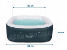 Dmuchane jacuzzi Lay-Z Spa Ibiza 180 x 66cm 60015 Bestway 4-6 osób