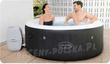 Dmuchane jacuzzi z masażem Miami 60001 Bestway 180 x 66 cm Lay-Z Spa