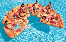 Dmuchany materac plażowy Pizza do pływania 160 x 137 cm INTEX 58752