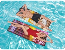Dmuchany materac plażowy z poduszką 183 x 71 cm Bestway 43416