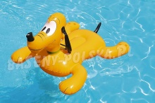 Dmuchany pies Pluto zabawka do pływania 117 x 107 cm Bestway 91074
