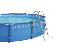 Drabinka metalowa do basenów 84 cm Bestway 58430