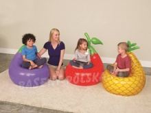 Dziecięcy fotel dmuchany 72 x 72 cm różne kolory Bestway 75066