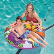 Kółko do pływania Pop Swim z uchwytami średnica 119 cm Bestway 36125