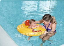 Kółko fotelik do pływania dla małych dzieci Fisher Price 69 cm Bestway 93518