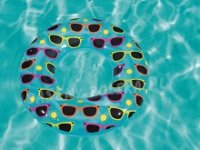 Kółko plażowe okulary do pływania dla dzieci 76 cm Bestway 36057