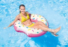 Koło do pływania Donut ciastko 107 cm INTEX 56265