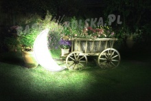 Lampka basenowa ogrodowa Księżyc 135 x 89 x 43 cm INTEX 68693