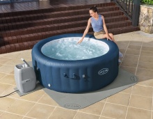 Mata piankowa pod SPA miejsce na jacuzzi i pompę Bestway 60334