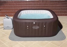 Mata piankowa pod SPA miejsce na jacuzzi i pompę Bestway 60334