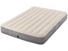 Materac dmuchany welurowy 2-osobowy 152 x 203 x 25 cm INTEX 64709