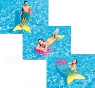 Materac do pływania dla dorosłych 100kg ogon syrenki 178 x 71cm 58788 INTEX