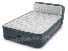 Materac łóżko dmuchane z pompką Ultra Plush Queen 236 x 152 x 46 cm INTEX 64448