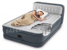 Materac łóżko dmuchane z pompką Ultra Plush Queen 236 x 152 x 46 cm INTEX 64448