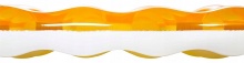 Materac plażowy z poduszką 188 x 71 cm 43014 Bestway do pływania pomarańczowy
