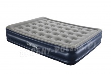 Materac welurowy QUEEN z pompkÄ… 203 x 152 x 43 cm Bestway 67600