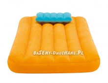 Materac welurowy kolorowy dla dziecka z poduszką 157 x 88 x 18 cm INTEX