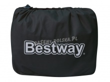 Materac welurowy wysoki z pompką 191 x 97 x 39 cm Bestway 67381