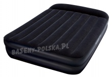 Materac welurowy wysoki z pompką 203 x 152 x 39 cm Bestway 67345