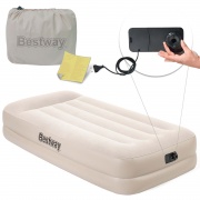 Materac welurowy z pompkÄ… elektrycznÄ… 191 x 97 x 42 cm Bestway 67694