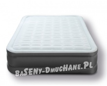 Materac welurowy z pompką elektryczną 203 x 152 x 46 cm INTEX