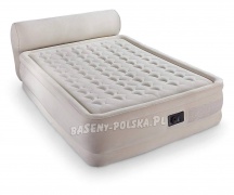 Materac welurowy z pompką jak łóżko 152 x 229 x 79 cm INTEX 64460