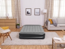 Materac welurowy z wbudowaną pompką 203 x 152 x 46 cm 67403 Bestway