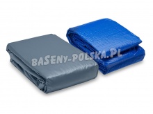 Ogromny basen prostokątny 56623 Bestway 956 x 488 x 132 cm 17w1