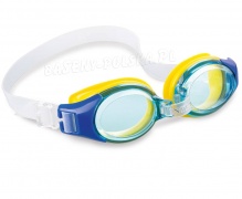 Okulary do pływania Junior 3 kolory dla dzieci od 3 lat 55601 Intex okularki