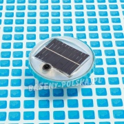 Pływająca lampka solarna basenowa oświetlenie LED do basenu INTEX 28695