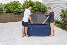 Pokrywa termiczna do SPA jacuzzi 180 x 180 x 71 cm Bestway 60319