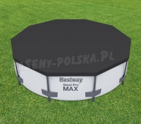 Pokrywa wiązana na basen stelażowy 305 cm Bestway 58036 PVC